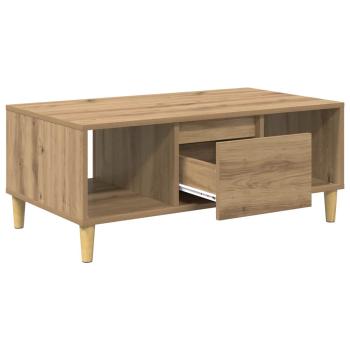 Couchtisch Artisan-Eiche 90 x 50 x 26,5 cm Holzwerkstoff
