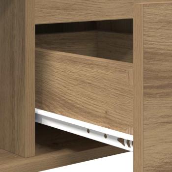 Couchtisch Artisan-Eiche 90 x 50 x 26,5 cm Holzwerkstoff