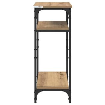 Beistelltisch Artisan-Eiche 40 x 30 x 75 cm Holzwerkstoff