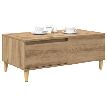 ARDEBO.de - Couchtisch Artisan-Eiche 90 x 50 x 35 cm Holzwerkstoff