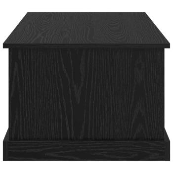 Couchtisch Schwarz Eichen-Optik 90 x 50 x 35 cm Holzwerkstoff