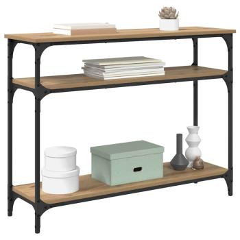 Konsolentisch Artisan-Eiche 100 x 29 x 75 cm Holzwerkstoff