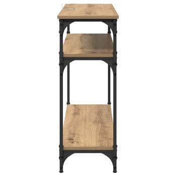 Konsolentisch Artisan-Eiche 100 x 29 x 75 cm Holzwerkstoff