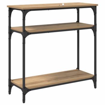 Konsolentisch Artisan-Eiche 75 x 29 x 75 cm Holzwerkstoff