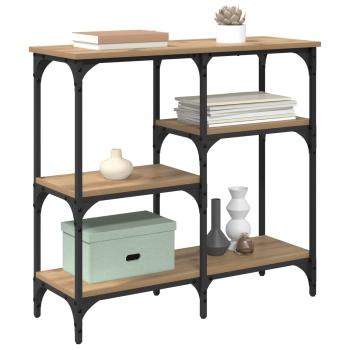 Konsolentisch Artisan-Eiche 80 x 29 x 75 cm Holzwerkstoff