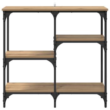 Konsolentisch Artisan-Eiche 80 x 29 x 75 cm Holzwerkstoff