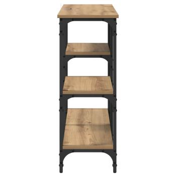 Konsolentisch Artisan-Eiche 80 x 29 x 75 cm Holzwerkstoff