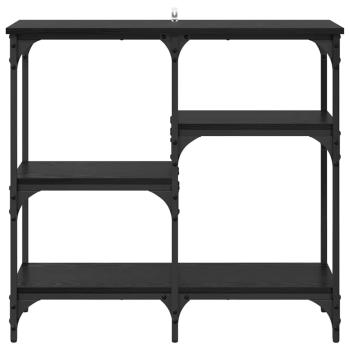 mit Regal Schwarz Eichen-Optik 80 x 29 x 75 cm Holzwerkstoff