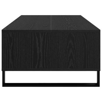 Couchtisch Schwarz Eichen-Optik 104 x 60 x 35 cm Holzwerkstoff