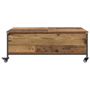 ARDEBO.de - Couchtisch Altholz 91 x 55 x 32 cm Holzwerkstoff