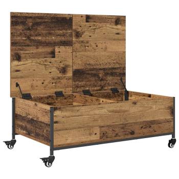 Couchtisch Altholz 91 x 55 x 32 cm Holzwerkstoff