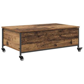 Couchtisch Altholz 91 x 55 x 32 cm Holzwerkstoff