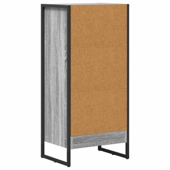 Bücherregal Graues Sonoma 80 x 30 x 155 cm Holzwerkstoff