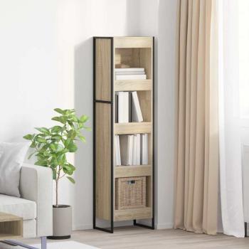 ARDEBO.de - Bücherregal 40 x 30 x 155 cm Holzwerkstoff Sonoma
