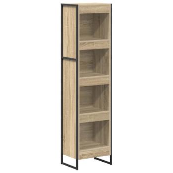 Bücherregal 40 x 30 x 155 cm Holzwerkstoff Sonoma