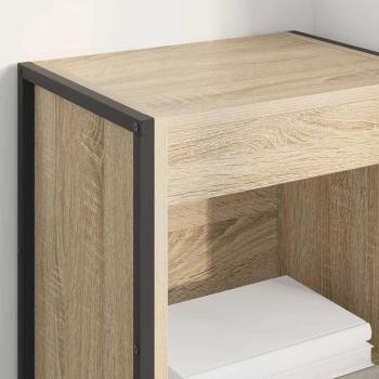 Bücherregal 40 x 30 x 155 cm Holzwerkstoff Sonoma