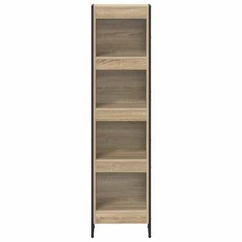 Bücherregal 40 x 30 x 155 cm Holzwerkstoff Sonoma