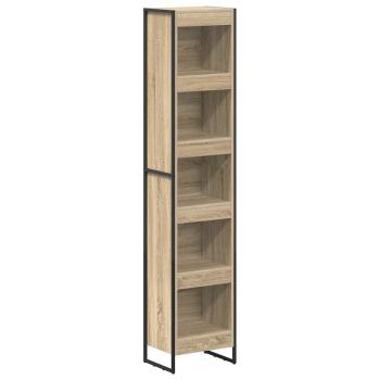 Bücherregal Sonoma 80 x 30 x 155 cm Holzwerkstoff