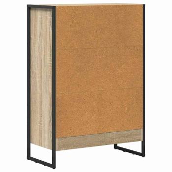 Bücherregal Sonoma 80 x 30 x 155 cm Holzwerkstoff