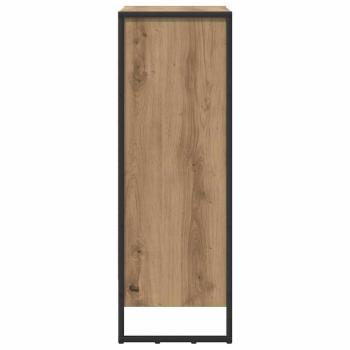 Bücherregal Kunsthandwerk Eiche 80 x 30 x 155 cm Holzwerkstoff