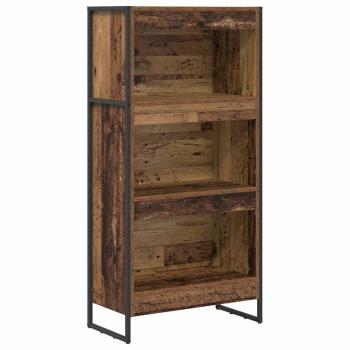 Bücherregal Altholz 80 x 30 x 155 cm Holzwerkstoff