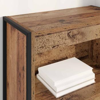 Bücherregal 60 x 30 x 155 cm Holzwerkstoff Altholz