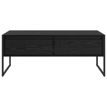 Couchtisch Schwarz Eichen-Optik 100 x 46 x 40 cm Holzwerkstoff