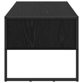 Couchtisch Schwarz Eichen-Optik 100 x 46 x 40 cm Holzwerkstoff