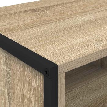 Schuhschrank mit Speicher Sonoma 60 x 35 x 44 cm Holzwerkstoff