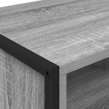 Schuhschrank Graues Sonoma 60 x 35 x 44 cm Holzwerkstoff