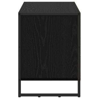 TV-Schränk Schwarz Eichen-Optik 100 x 36 x 49,5 cm