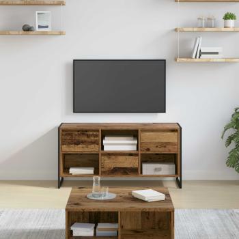 ARDEBO.de - TV-Schränk Altholz 100 x 36 x 49,5 cm Holzwerkstoff