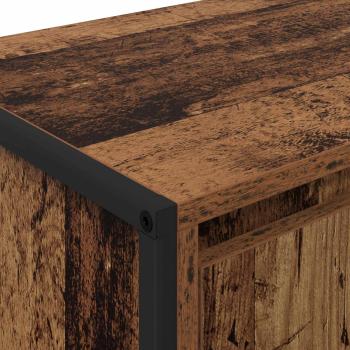 TV-Schränk Altholz 140 x 36 x 49,5 cm Holzwerkstoff