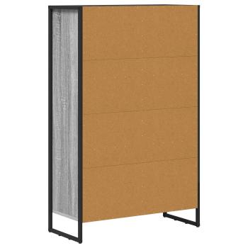 Bücherregal Graues Sonoma 99,5 x 30 x 108,5 cm Holzwerkstoff