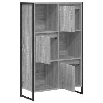 Bücherregal Graues Sonoma 68 x 30 x 108.5 cm Holzwerkstoff