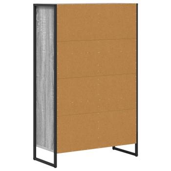 Bücherregal Graues Sonoma 68 x 30 x 108.5 cm Holzwerkstoff