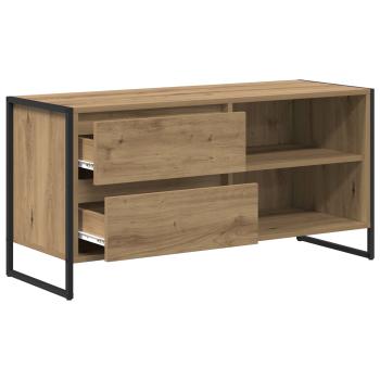 TV-Schränk 100 x 36 x 49,5 cm Kunsthandwerk Eiche Holzwerkstoff