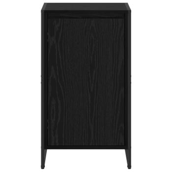 Sideboard Schwarz Eichen-Optik 43 x 36 x 75,5 cm Holzwerkstoff