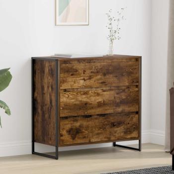 ARDEBO.de - Sideboard Raucharbe 79 x 36 x 75.5 cm Holzwerkstoff