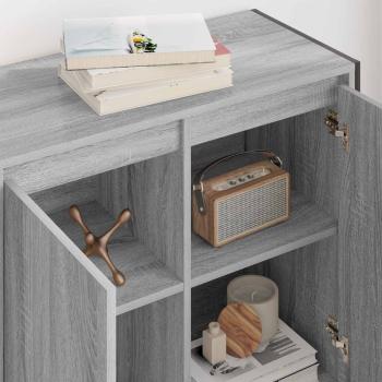 Seitenschrank Graues Sonoma 79 x 36 x 75 cm Holzwerkstoff