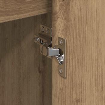 Seitenschrank Kunsthandwerk Eiche 79 x 36 x 75 cm Holzwerkstoff