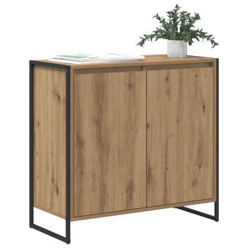Seitenschrank Kunsthandwerk Eiche 79 x 36 x 75 cm Holzwerkstoff