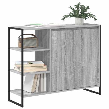 Seitenschrank Graues Sonoma 96,5 x 30 x 75 cm Holzwerkstoff