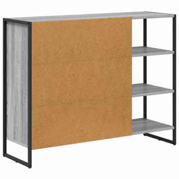 Seitenschrank Graues Sonoma 96,5 x 30 x 75 cm Holzwerkstoff