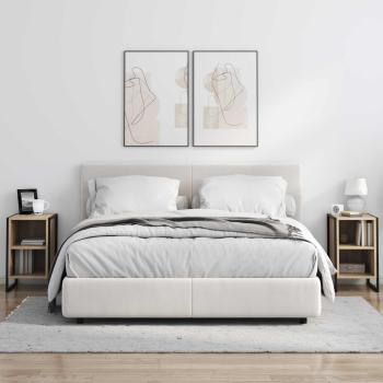 Nachttisch 2 pcs Sonoma 39,5 x 30 x 50 cm Holzwerkstoff