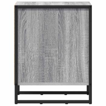 Nachttisch Graues Sonoma 39,5 x 30 x 50 cm Holzwerkstoff