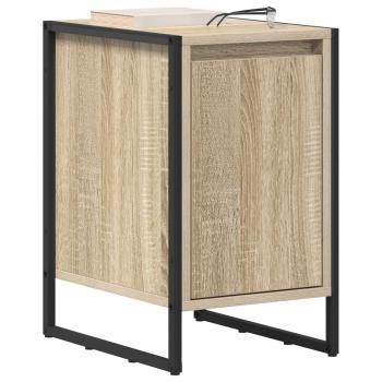 Nachttisch 2 pcs Sonoma 39,5 x 30 x 50 cm Holzwerkstoff
