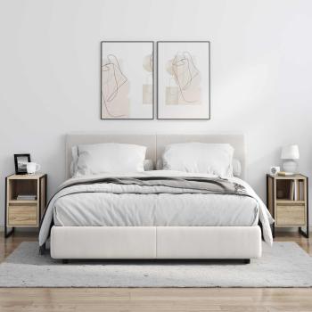 Nachttisch 2 pcs Sonoma 39,5 x 30 x 50 cm Holzwerkstoff