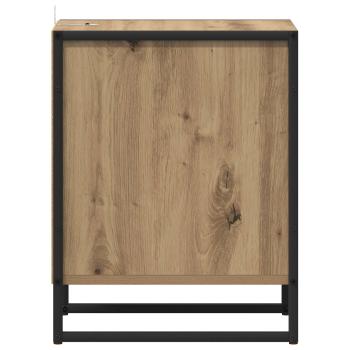 Nachttisch Kunsthandwerk Eiche 39,5 x 30 x 50 cm Holzwerkstoff