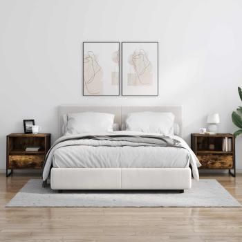 Nachttisch Raucharbe 50 x 39,5 x 50 cm Holzwerkstoff